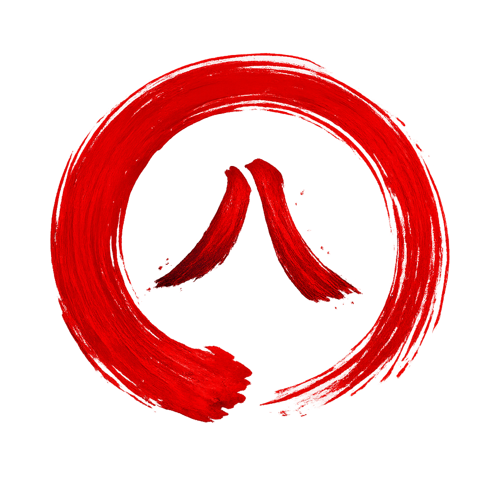 Ensō, een cirkel die loslaten symboliseert